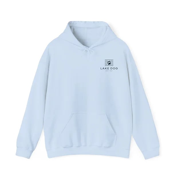 Lake Dog Paw Hoodie Sweatshirt