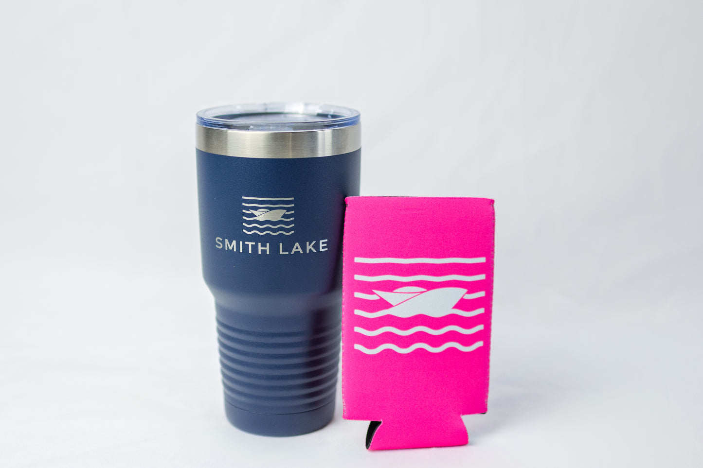 Smith Lake Slim Insulated Koozies