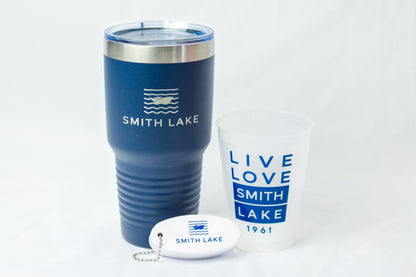 Smith Lake Floating Boat Key Chains