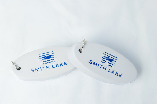 Smith Lake Floating Boat Key Chains